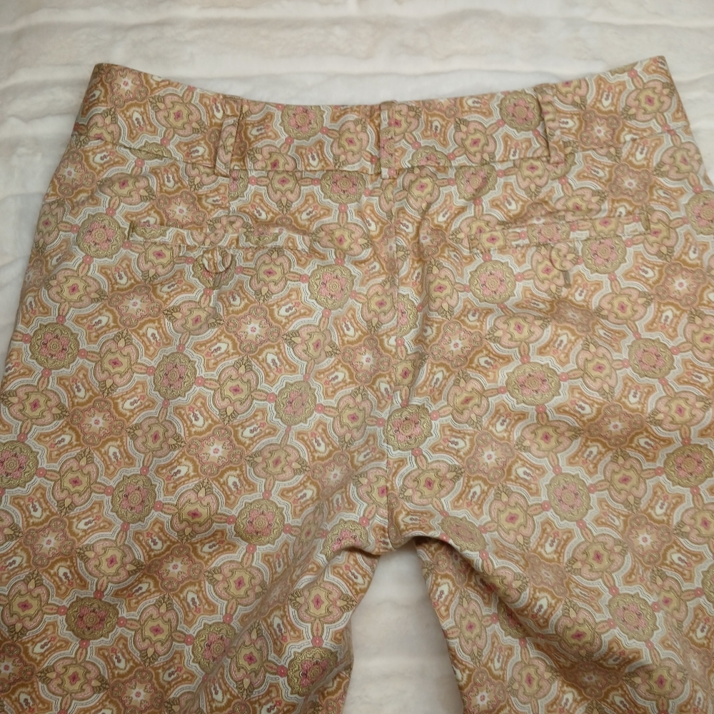 Talbots Signature Women's Pants Size 6 | Paisley Medallion Print | - Picture 8 of 11
